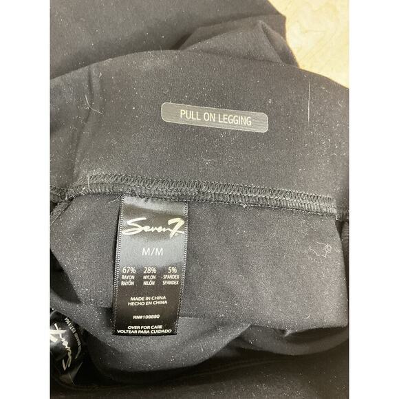 Seven Pull On Leggings in Black Size Medium - Picture 6 of 6
